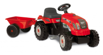 Smoby, Traktor, RX BULL, Röd