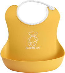 BABYBJÖRN, Mjuk Haklapp, Gul