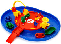 Viking toys, Hamn med helikopter platta och fordon