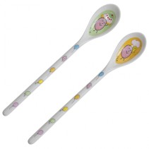 Rätt Start, Tummen Watercolour, Matningsskedar, 2-pack