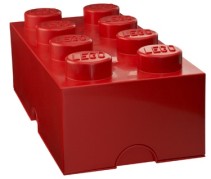 LEGO, Förvaring, 8 Röd