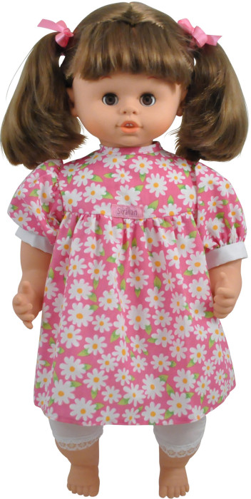 Skrållan, Taldocka, Blom, 45 cm