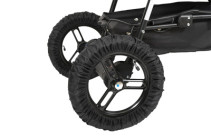 Tullsa, Hjulskydd, Delbart, 35 cm, Svart, 4-pack