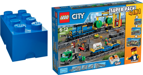 LEGO City Trains, Value Pack + Förvaring + Paket