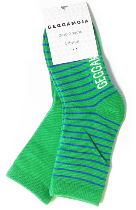 Geggamoja, Strumpor, 2-pack, Grön