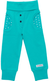Geggamoja, Byxor, Turquoise/White