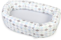 NG Baby, Harlequin, Sovpöl, Grå/Blå