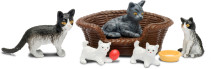 Lundby Småland, Kattfamilj