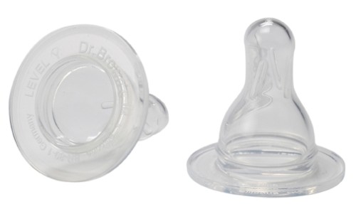 Dr.Brown, Dinapp, Standard, Strl 5 med Y-skåra, 2-pack