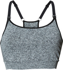 Boob, Amningsbh, Soft Sports Bra, Dark Grey Melange