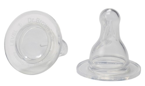 Dr.Brown, Dinapp, Standard, Strl 1, 2-pack