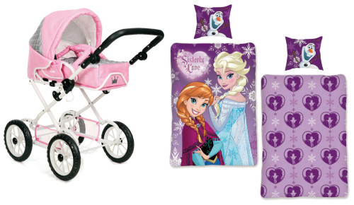 Brio, Dockvagn + Disney Frozen Påslakanset, Paket