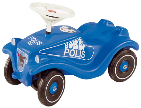 BIG, Bobby Car, Polisbil, Blå