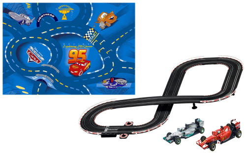 Carrera Go, Final Lap + Disney Pixar Cars Matta, Paket