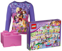 LEGO Friends, Heartlakes galleria + Förvaring + Topp, Paket