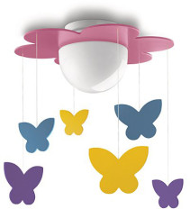 Philips MyKidsRoom, Taklampa, Meria, Lila