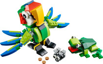 LEGO Creator, Regnskogsdjur