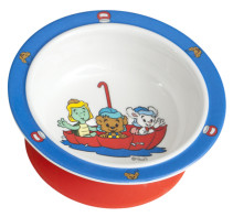 Rätt Start, Bamse, Sugkoppstallrik, Blå