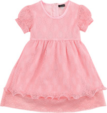 Jocko, Babyklänning, Spets, Rosa