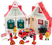 Oliver & Kids, Lekset, Brandstation