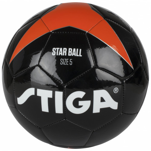 Stiga, Fotboll i officiell storlek., Svart/Orange