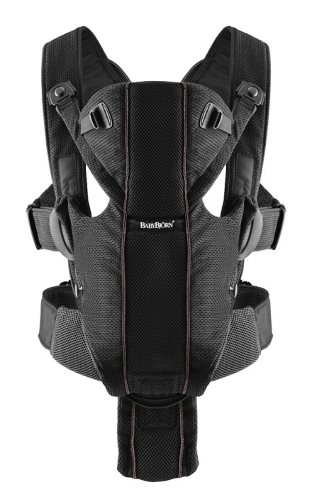 BABYBJÖRN, Bärsele, Miracle Mesh, Svart