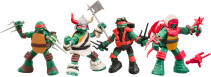 Ninja Turtles, Figurer, Exklusivt 4-pack