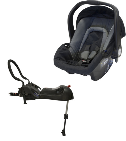 Axkid, Babyskydd, Babyfix, Grey, 0-13 kg + Axkid, Babyfix, bas