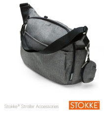Stokke, Skötväska, Black Melange