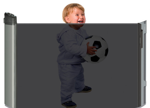 Lascal, Grind, Kiddy Guard Avant, Svart, 120 cm