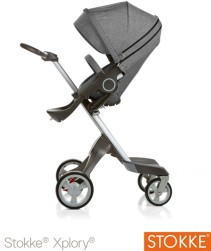 Stokke Xplory, Duovagn, Black Melange