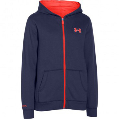 Under Armour, Huvtröja, Storm full zip hoody, Pirate Blue