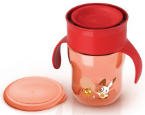 Philips Avent, Magic mugg med tiltpip, 260 ml, Röd