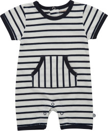 Minymo, Kortärmad body, Frida, Dark Blue