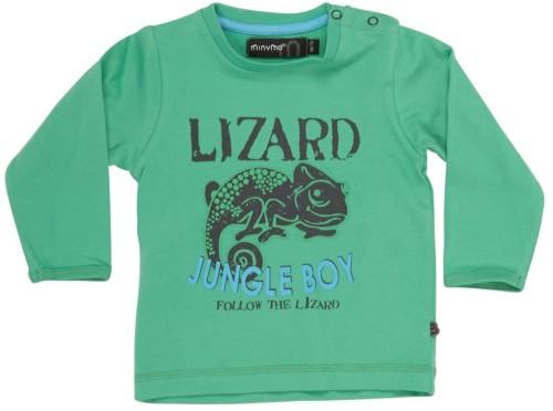 Minymo, Tröja, Lizard, Mini, Irish Green
