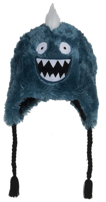 Hatley, Mössa, Fuzzy fleece hat, Monster