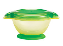 Munchkin, Förvaringsburk med lock, Super Suction Bowl, Gul