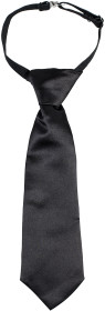 Cadeau, Färdigknuten slips, Strl 104, Svart