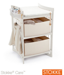 Stokke, Care, Skötbord inklusive förvaring, White