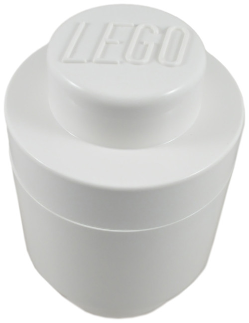 LEGO, Rund förvaring, 1 Vit