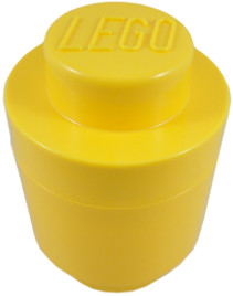 LEGO, Förvaring, 1 Gul