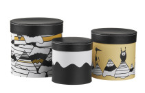 Kids Concept, Neo, Låda med lock, 3-pack