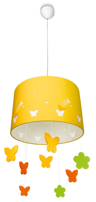 Philips MyKidsRoom, Taklampa, Maripo, Gul