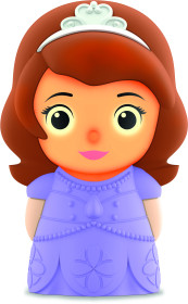 Philips, Nattlampa, Softpal Batteridriven, Disney Sofia the First