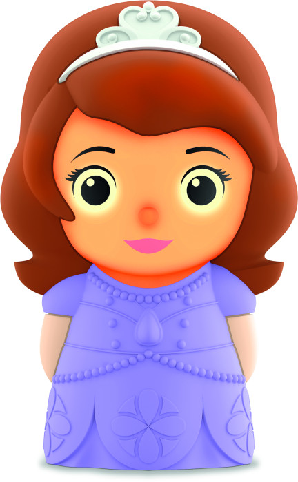 Philips, Nattlampa, Softpal Batteridriven, Disney Sofia the First