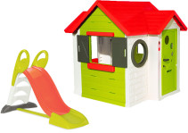 Smoby, Lekstuga + Rutschkana, Paket