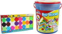 Kids Dough, Leklera, Big Bucket + Big Pack, Paket