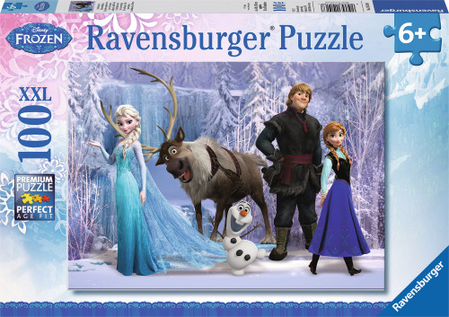 Disney Frozen, Pussel, 100 bitar