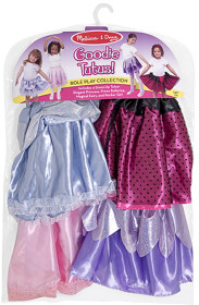 Melissa & Doug, Dress-Up Tutus Role Play Collection, 4 Skirts