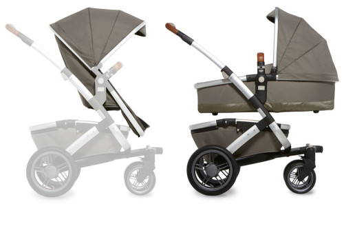 Joolz Geo 2015, Mono, Singelvagn, Elephant Grey, Paket